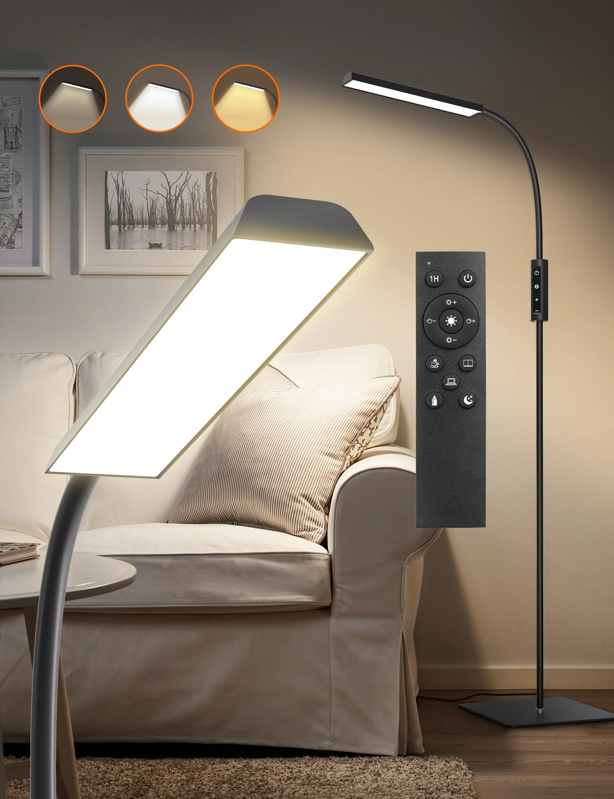 TaoTronics Remote Customizable LED Floor Lamp NB-DL007 - Image 4