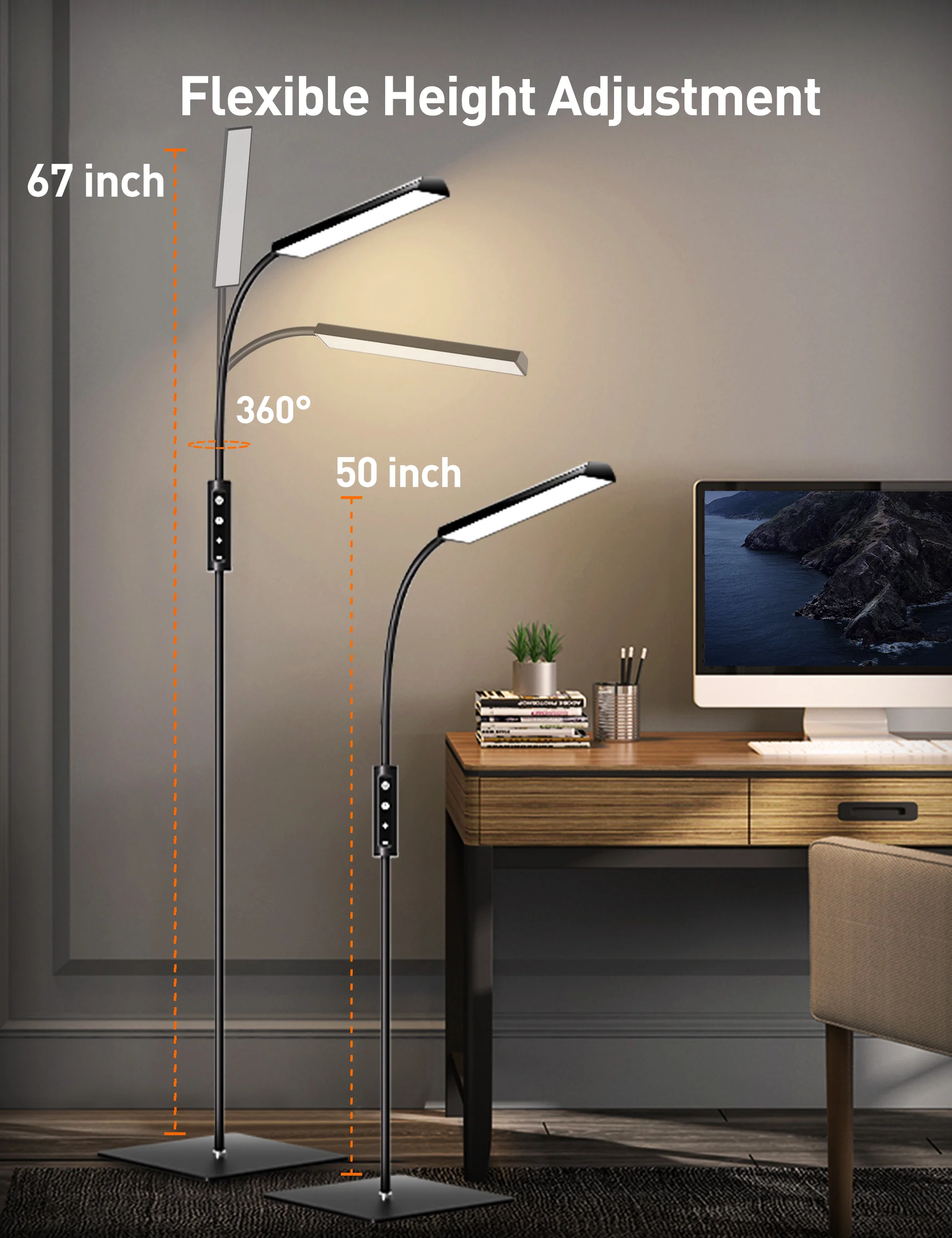 TaoTronics Remote Customizable LED Floor Lamp NB-DL007 - Image 7