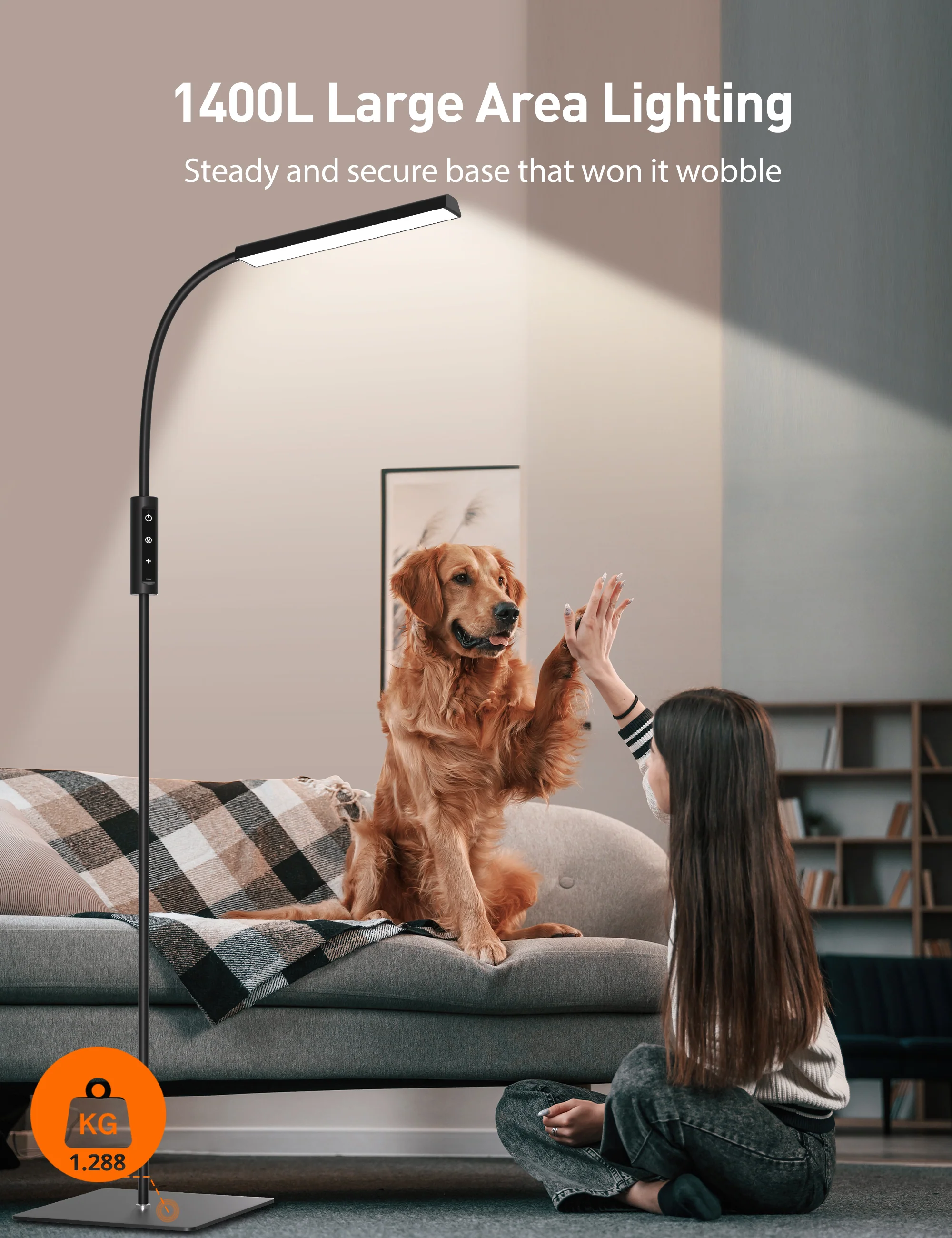 TaoTronics Remote Customizable LED Floor Lamp NB-DL007 - Image 8