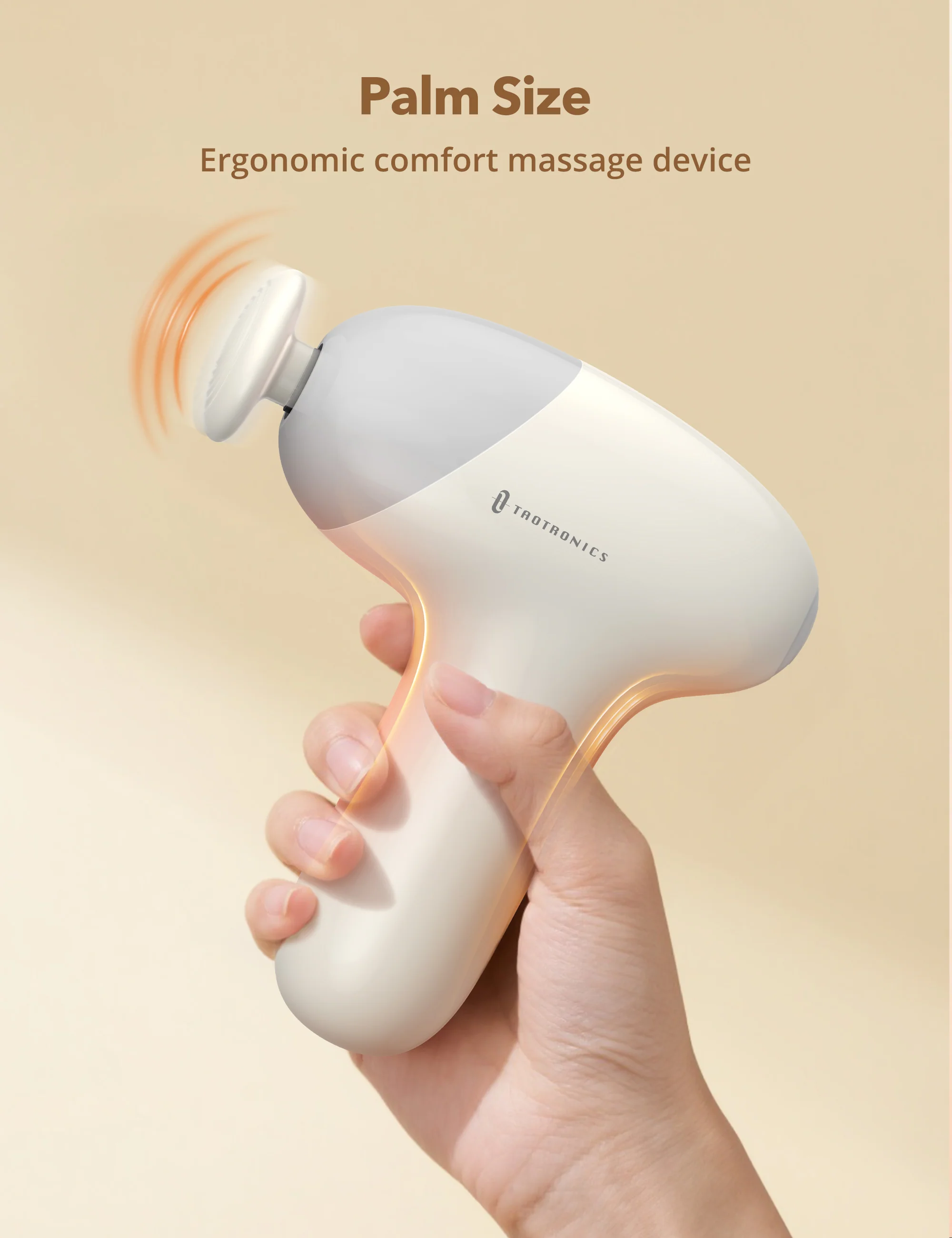 TaoTronics | Massage Gun TT-PCA007, Ergonomic Self-Care Full Body Mini Massage Gun - Image 11