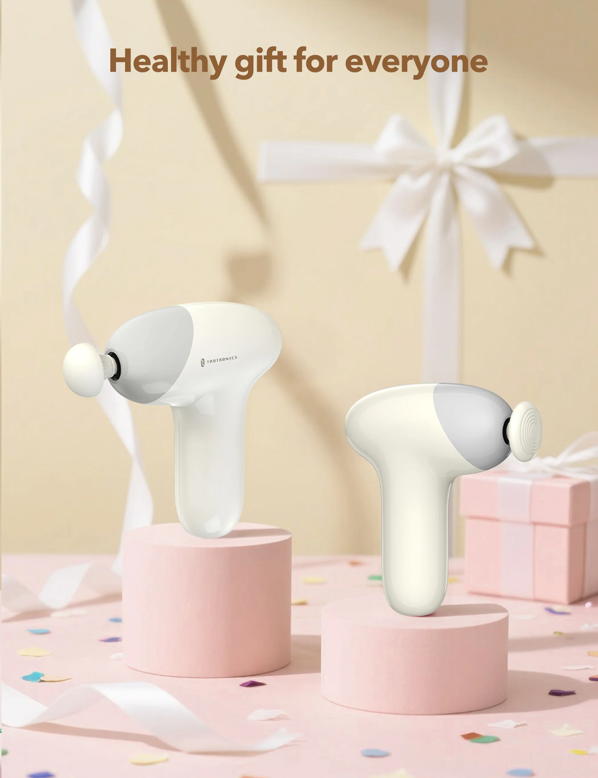 TaoTronics | Massage Gun TT-PCA007, Ergonomic Self-Care Full Body Mini Massage Gun - Image 9