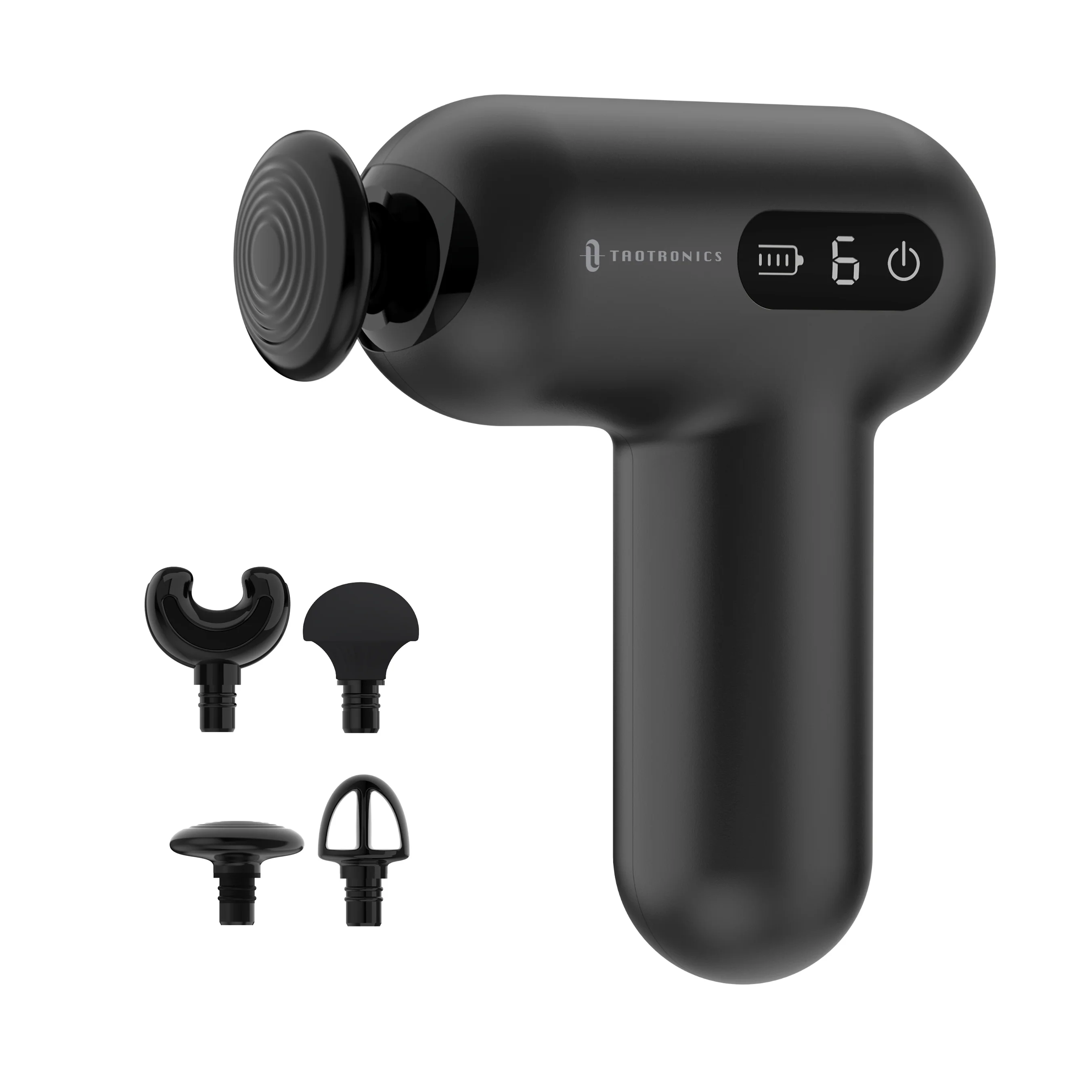 TaoTronics | Massage Gun TT-PCA005, LED Touch Control Massager - Image 9