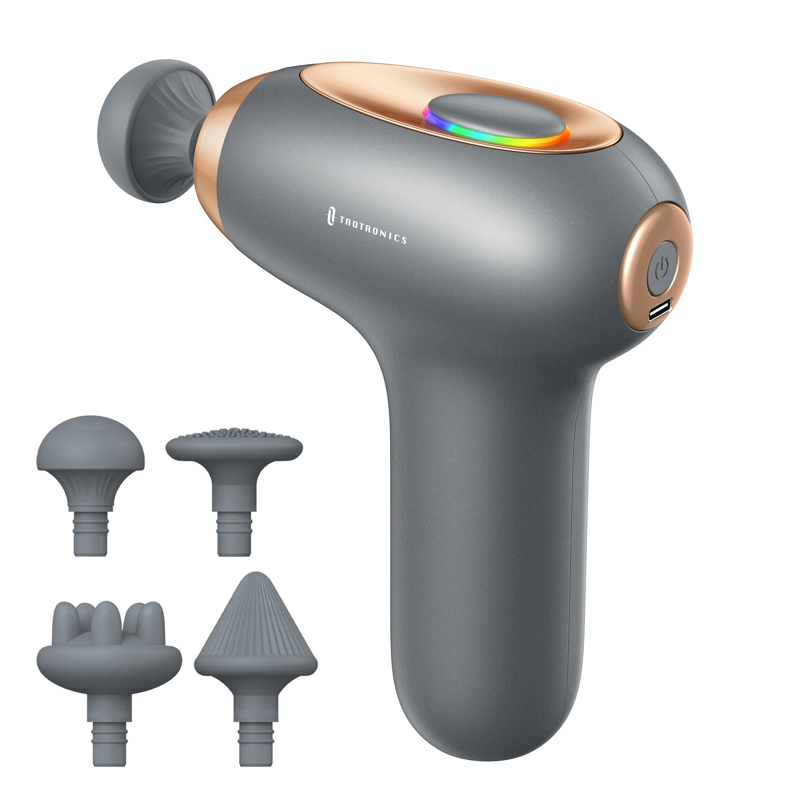 TaoTronics | Massage Gun TT-PCA006, Ergonomic Self-Care Mini Relax Massage Gun - Image 8