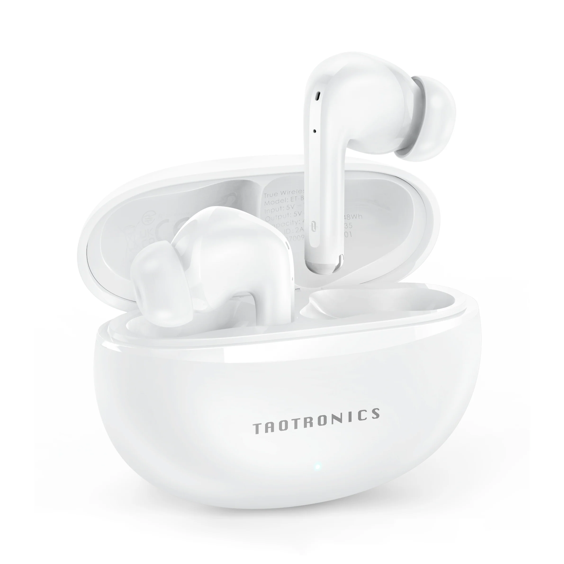 TaoTronics Wireless Earbuds BH1118, 25 dB Noise Cancelling 24H Playtime IPX5 Pass-Through Mode 4 Mic ENC - Image 3