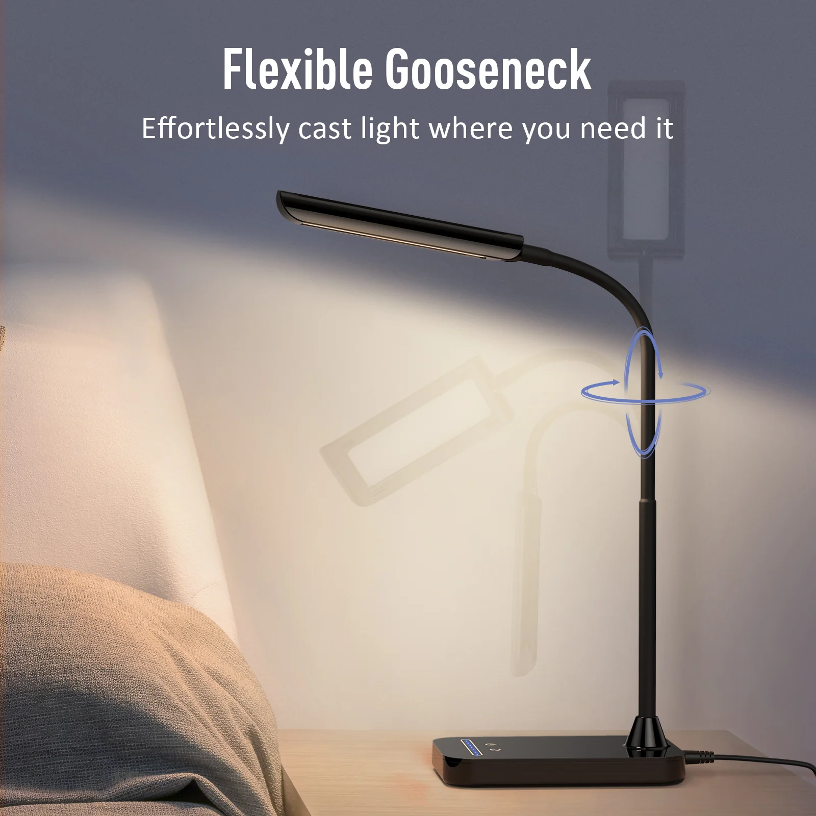 TaoTronics | Luna L1  Flexible Gooseneck Desk Lamp TT-DL11 - Image 5
