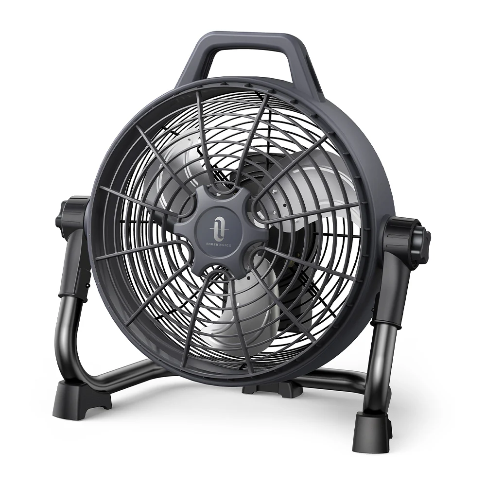 TaoTronics Floor Fan TT-TF013, 17850mAh Battery Outdoor Portable Fab, Stepless Speed Control, 220° Adjustable Head - Image 8